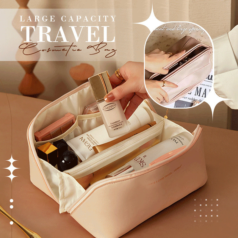 LARGE CAPACITY MULTIFUNCTION TRAVEL COSMETIC BAG