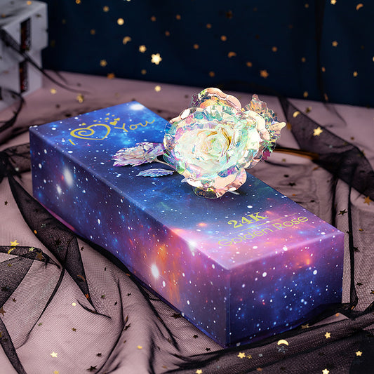 GOLD FOIL ROSE LUMINOUS COLOR ACTIVITY GIFTS