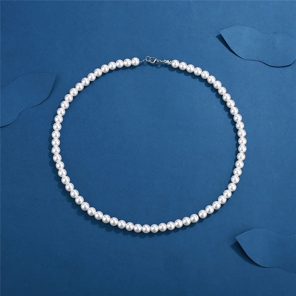 STYLISH SINGLE LAYER PEARL NECKLACE