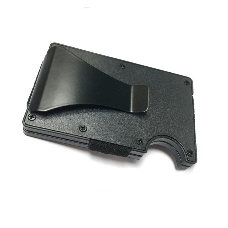 SPACE ALUMINUM RFID CARBON FIBER MONEY CLIP