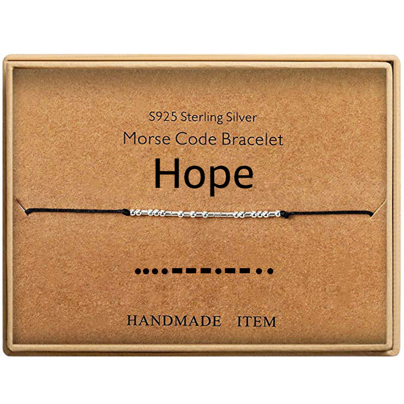 MORSE CODE BRACELET