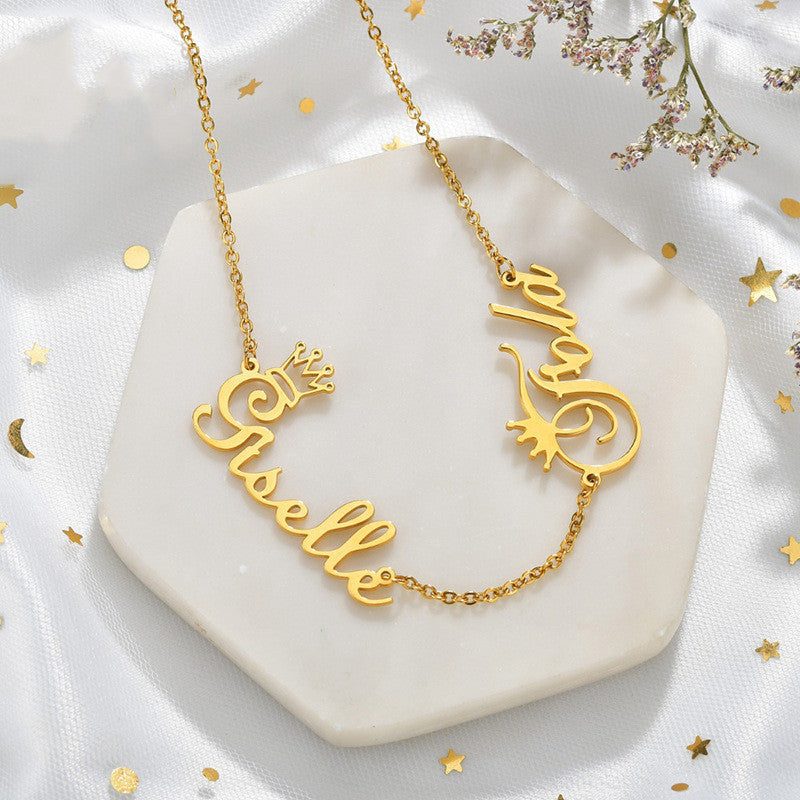 CUSTOMIZE MULTIPLE NAME NECKLACE