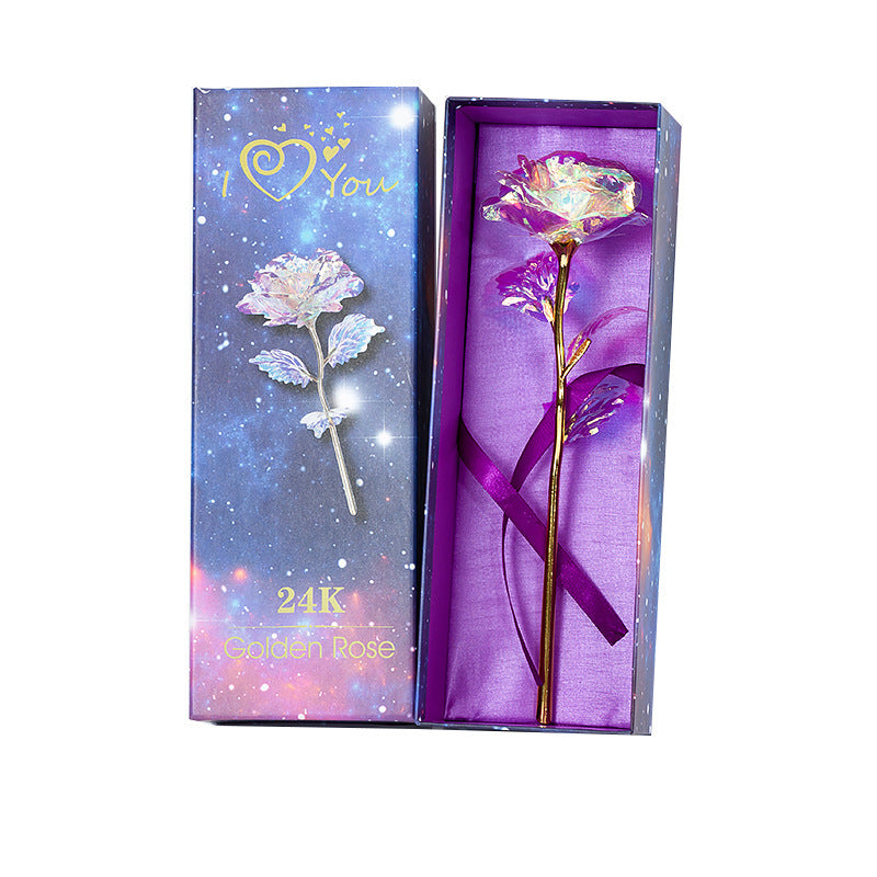 GOLD FOIL ROSE LUMINOUS COLOR ACTIVITY GIFTS