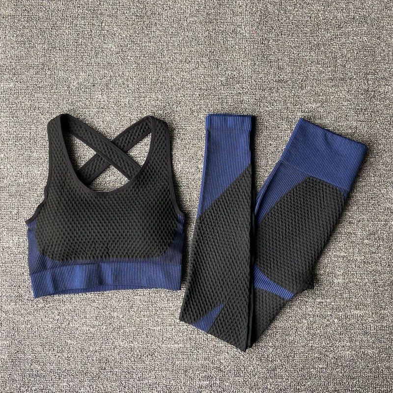 2/3PCS Seamless Women's Yoga Set