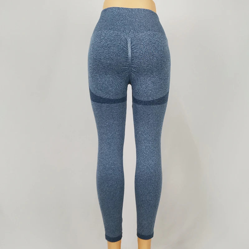 Women's High-Waist Seamless Yoga Leggings