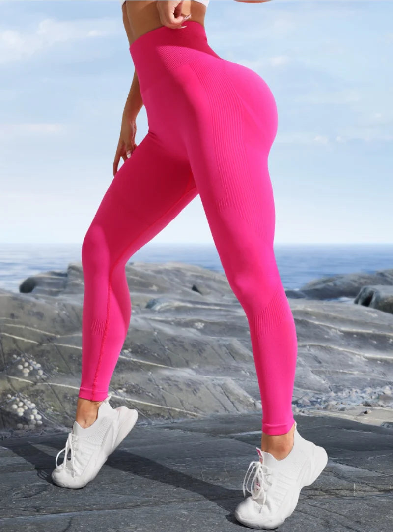 High-Waisted Seamless Butt Lifting Yoga Pants