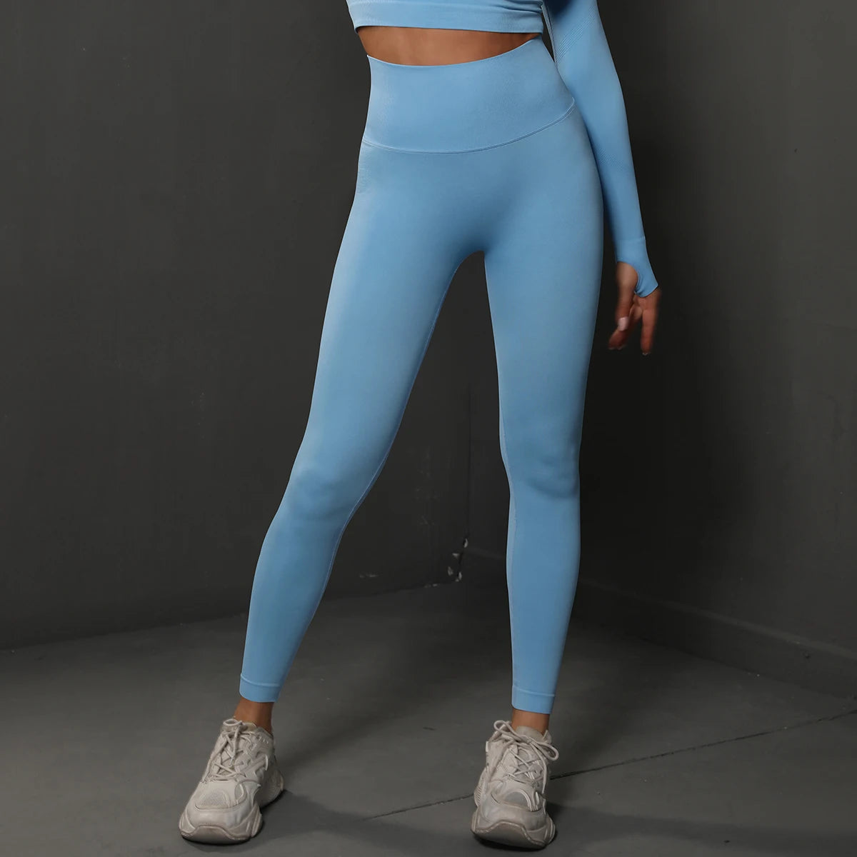 Seamless High-Waist Fitness Leggings