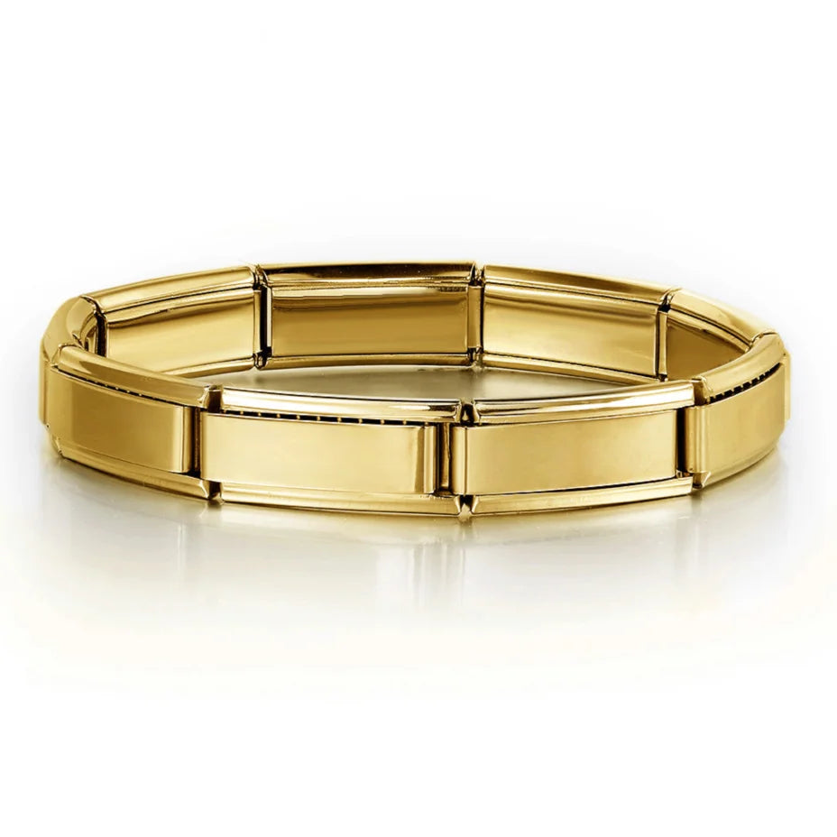 Universal Italian Charm Bracelet - Assembled Module Bangle