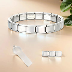 Universal Italian Charm Bracelet - Assembled Module Bangle