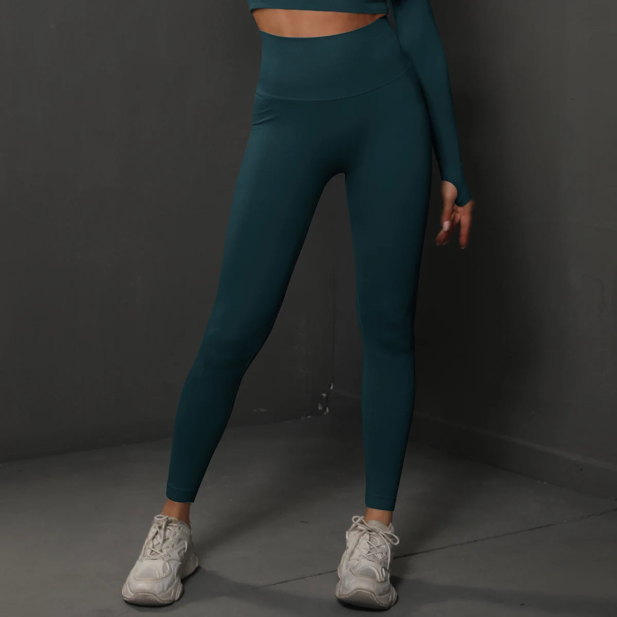 Seamless High-Waist Fitness Leggings