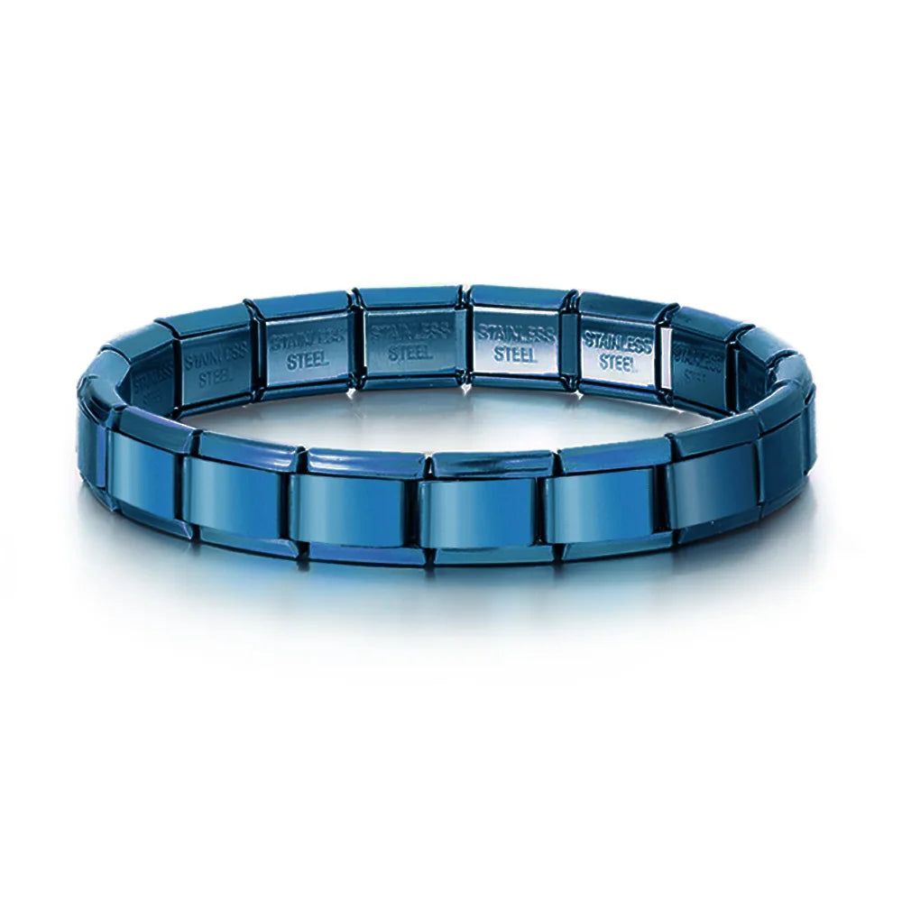 Universal Italian Charm Bracelet - Assembled Module Bangle