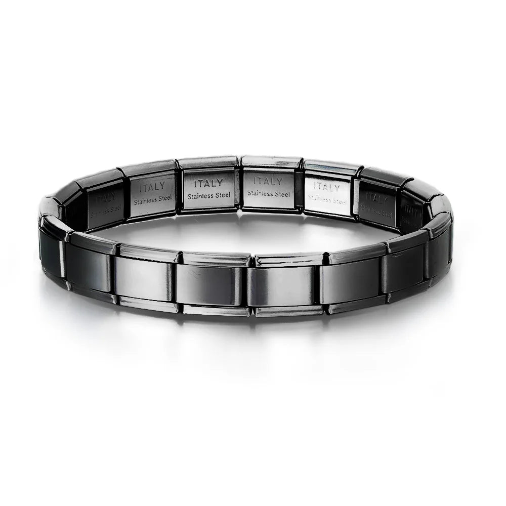 Universal Italian Charm Bracelet - Assembled Module Bangle