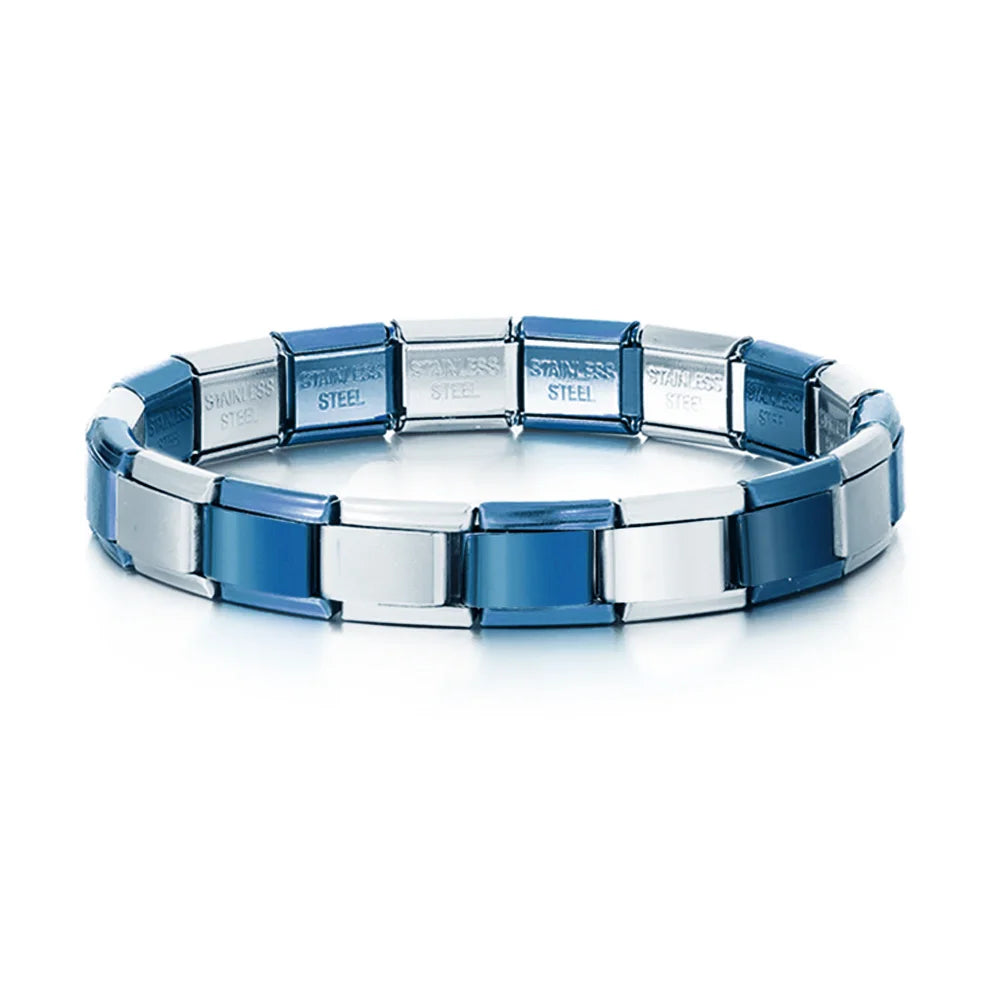 Universal Italian Charm Bracelet - Assembled Module Bangle
