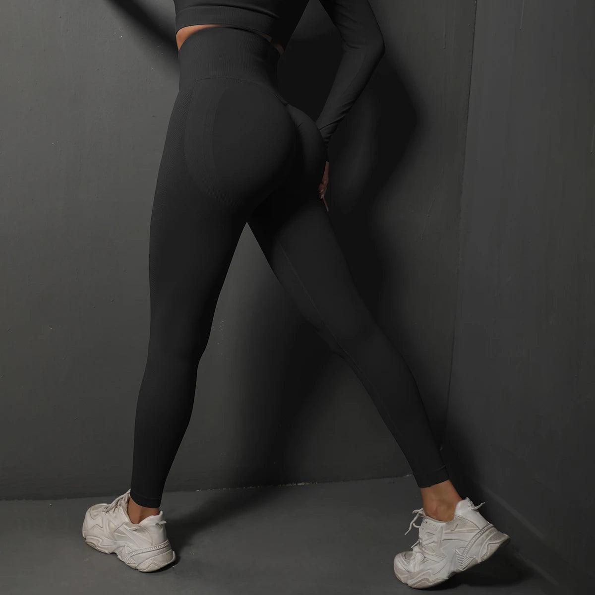 Seamless High-Waist Fitness Leggings