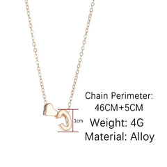Tiny Heart Initial Choker - Personalized Letter Name Necklace Gift