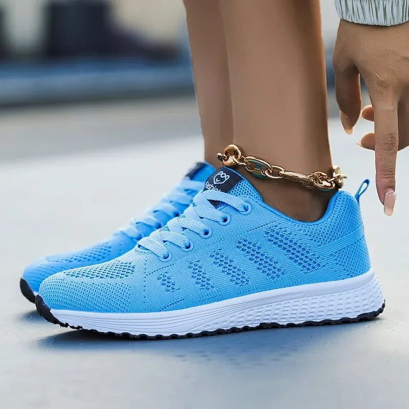 Women's Breathable Mesh Sports Sneakers