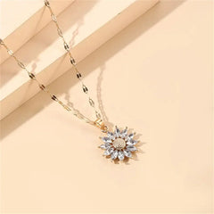 Cute Zircon Necklace for Women - Micro Inlaid Fashion Jewelry
