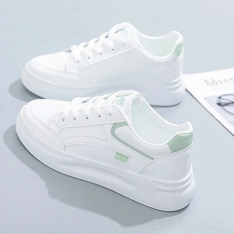 Women's Breathable Thick Sole Platform Sneakers