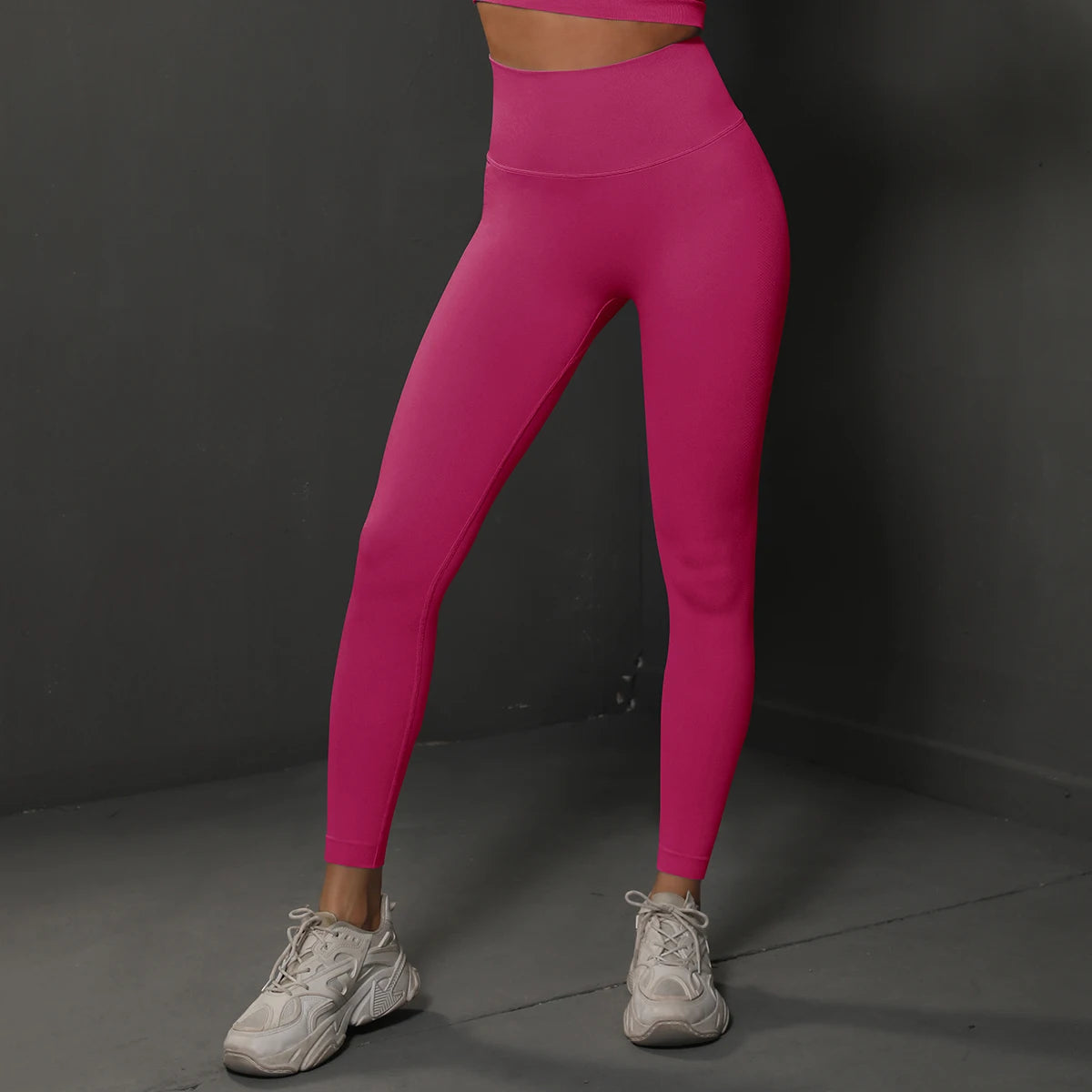 Seamless High-Waist Fitness Leggings