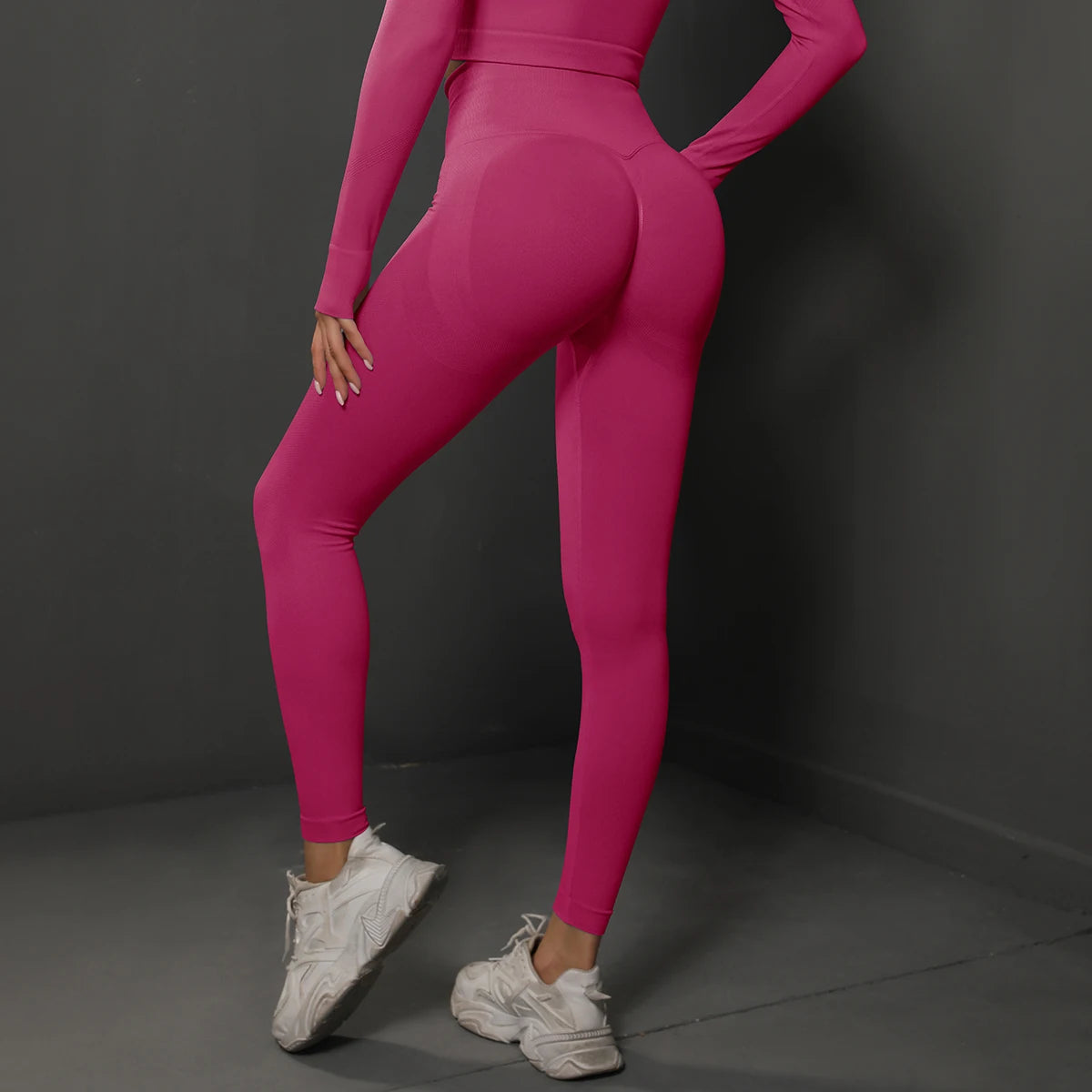 Seamless High-Waist Fitness Leggings