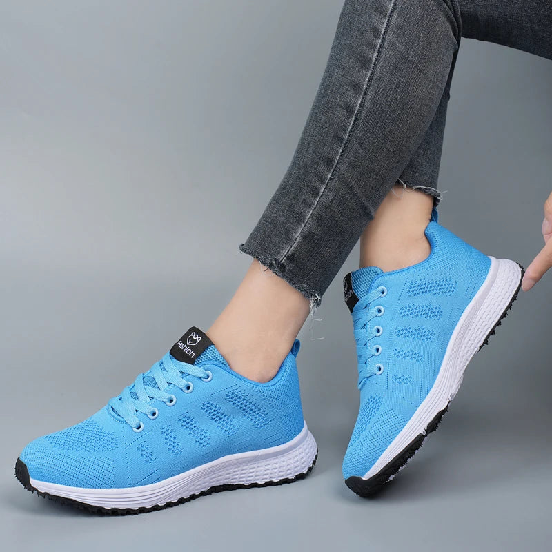 Women's Breathable Mesh Sports Sneakers