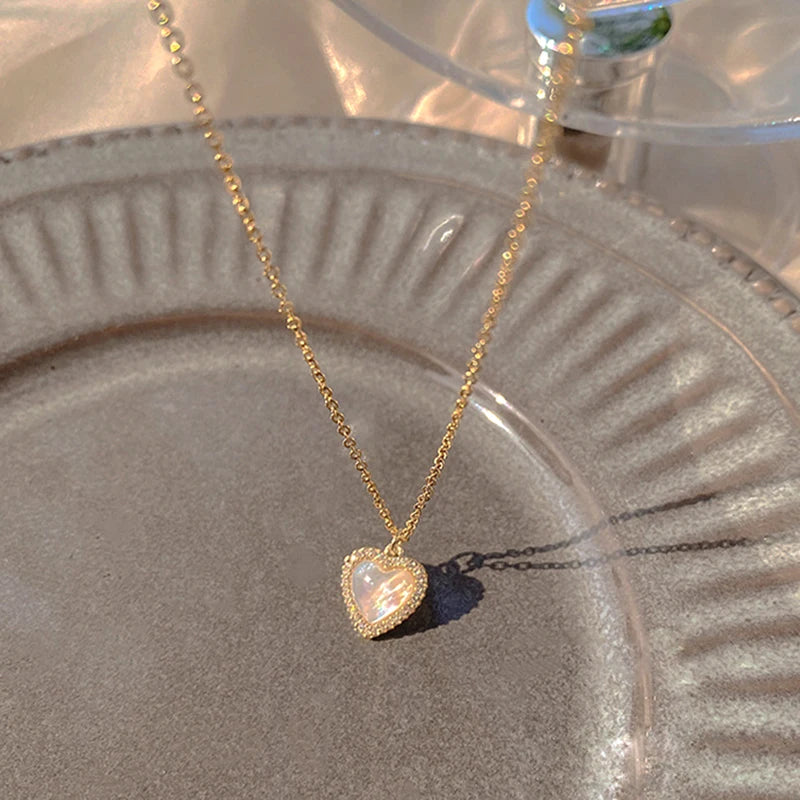 New Shiny Butterfly Necklace - Double Layer Clavicle Chain