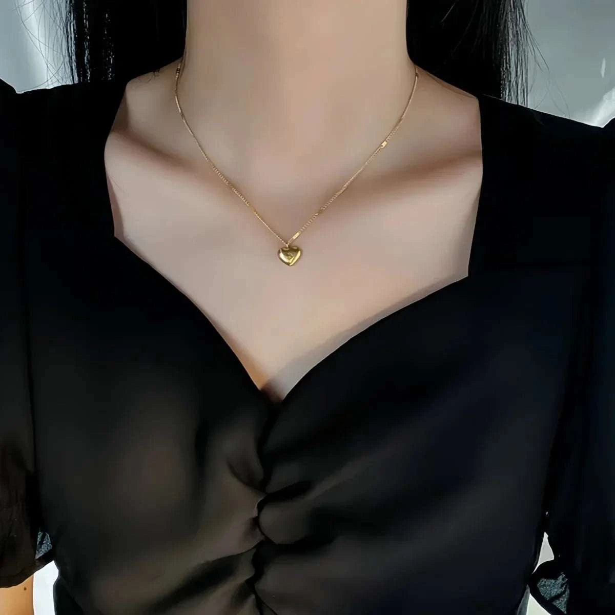 Gold Pendant Necklace for Women