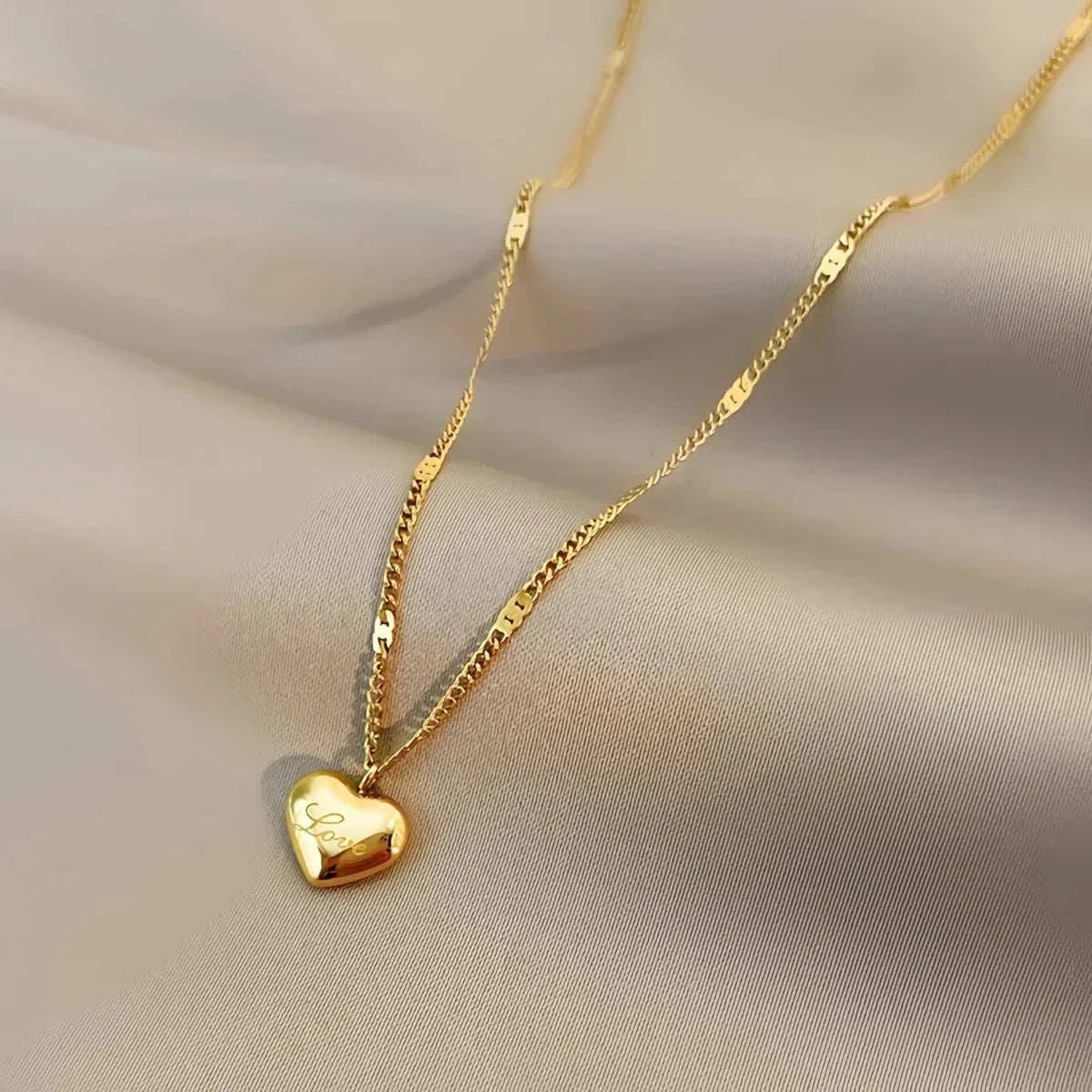 Gold Pendant Necklace for Women