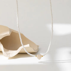 Versatile Handmade Personalized Necklace - Simple Natural Shell Pendant