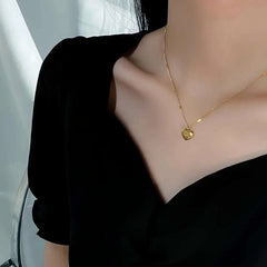 Gold Pendant Necklace for Women