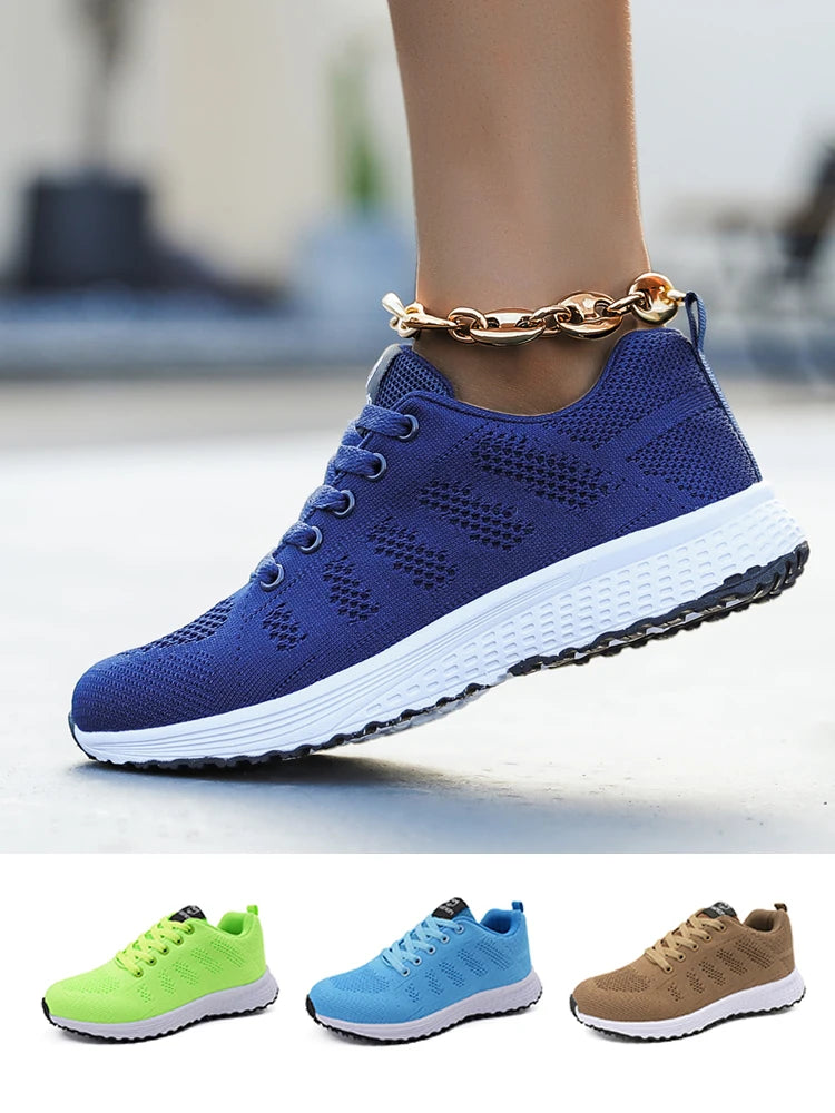 Women's Breathable Mesh Sports Sneakers