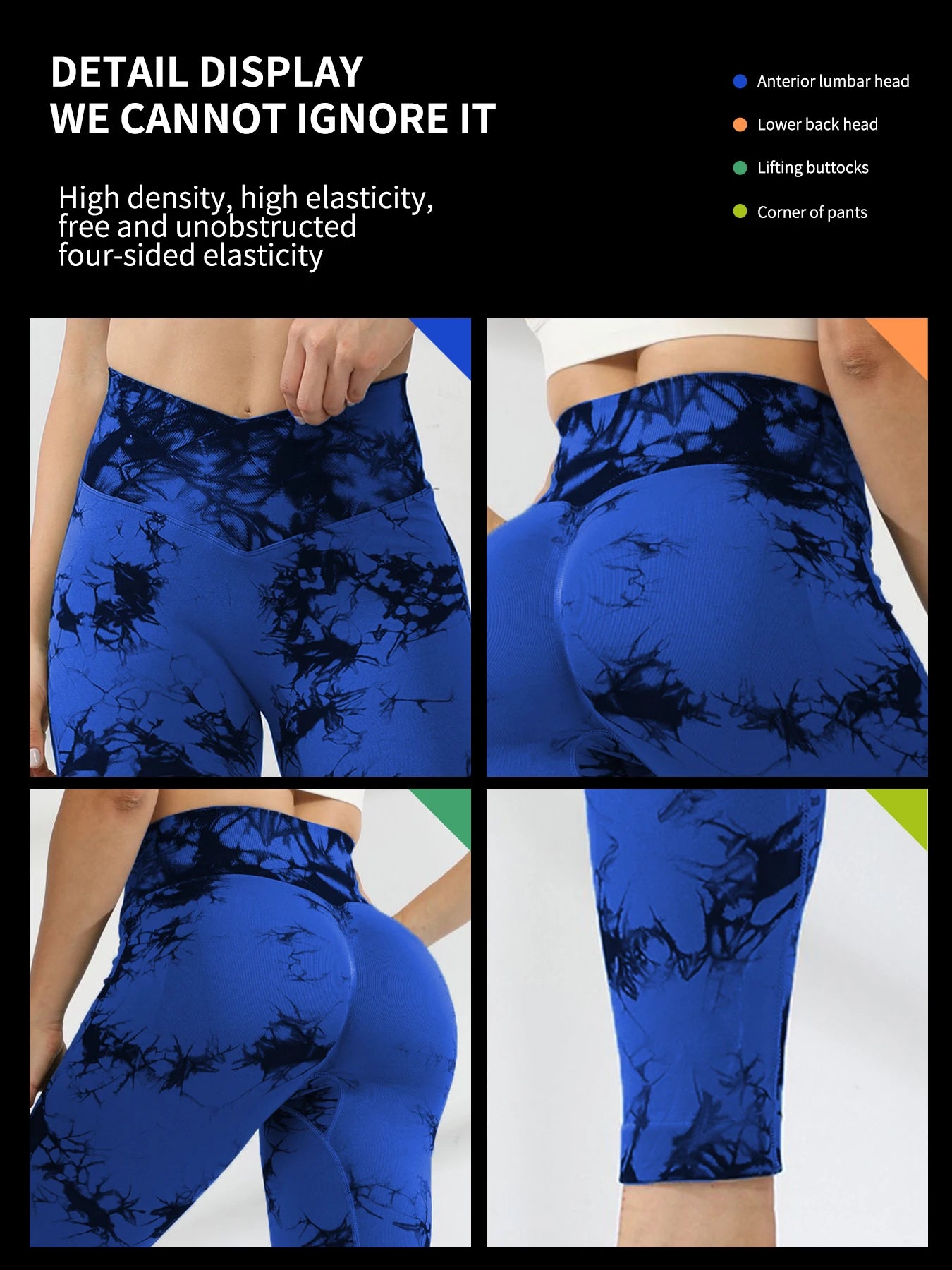 High-Waisted Hip-Lifting Yoga Pants for Women