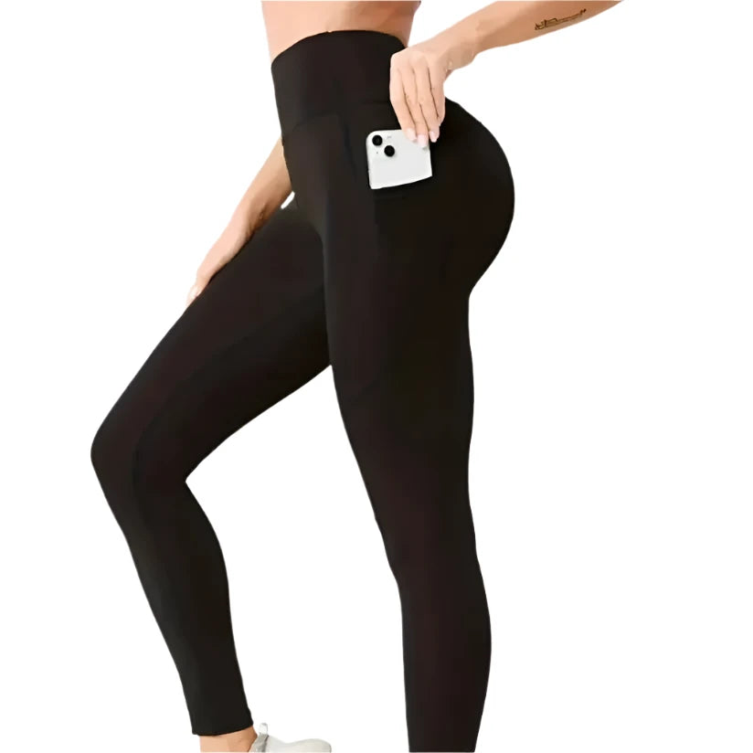 High Waist Hip Lifting Pocket Yoga Leggings for Women