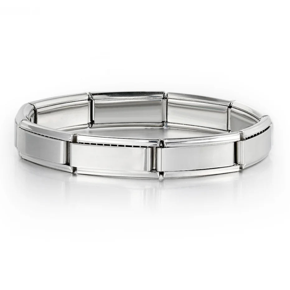 Universal Italian Charm Bracelet - Assembled Module Bangle