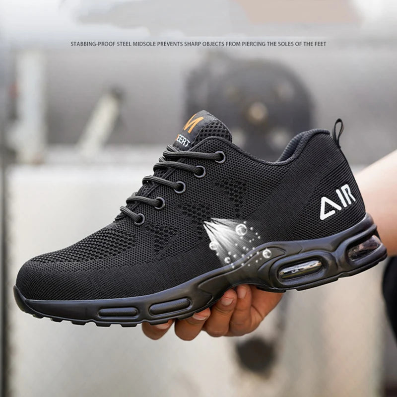 Steel Toe Air Cushion Safety Shoes