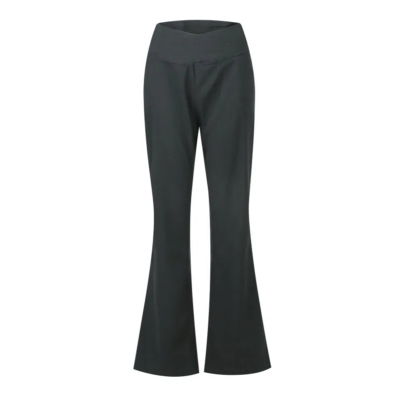 High-Elastic Retro Yoga Trousers