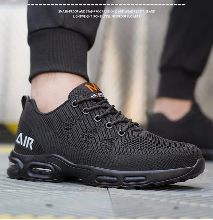 Steel Toe Air Cushion Safety Shoes