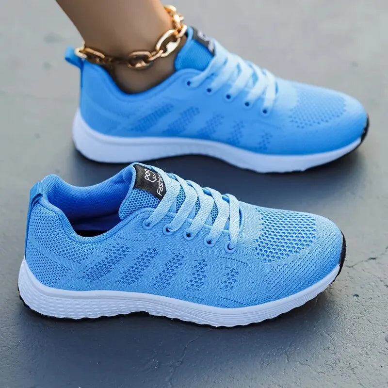 Women's Breathable Mesh Sports Sneakers