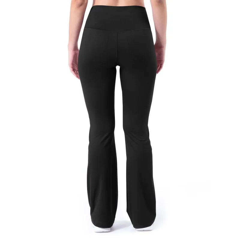 High-Elastic Retro Yoga Trousers