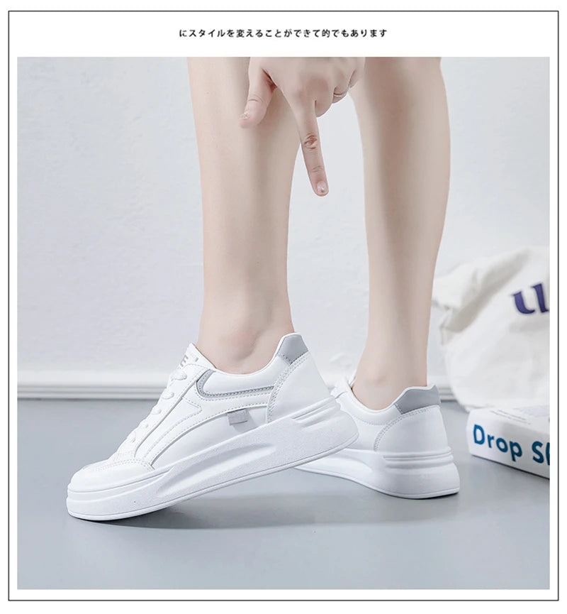 Women's Breathable Thick Sole Platform Sneakers