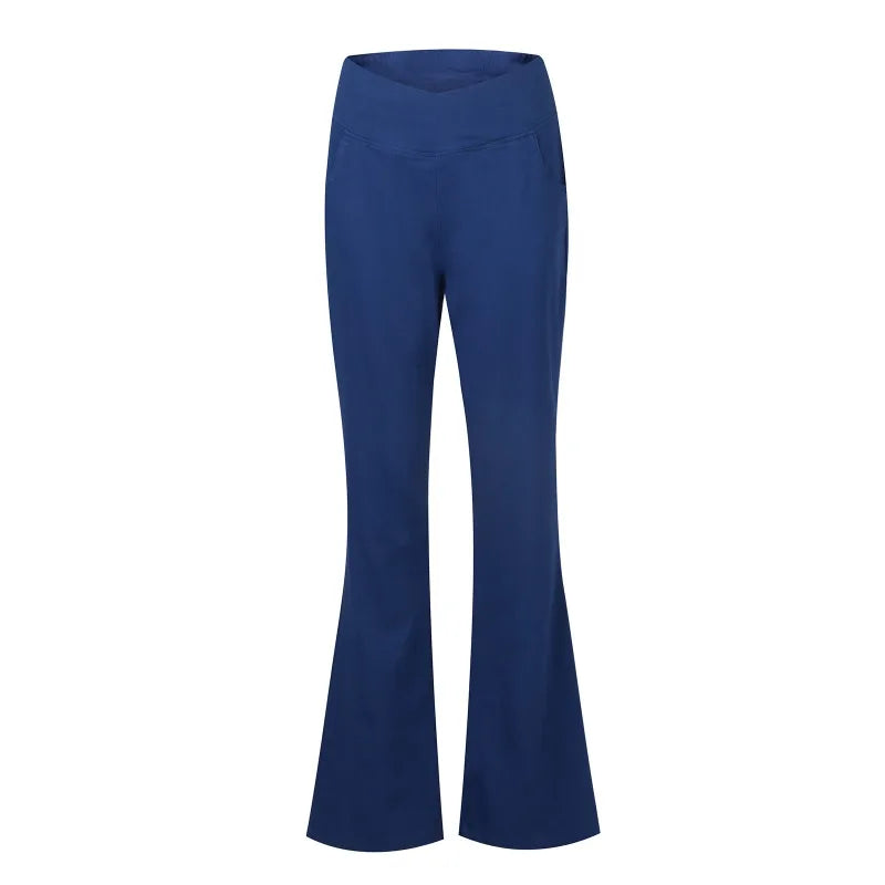 High-Elastic Retro Yoga Trousers