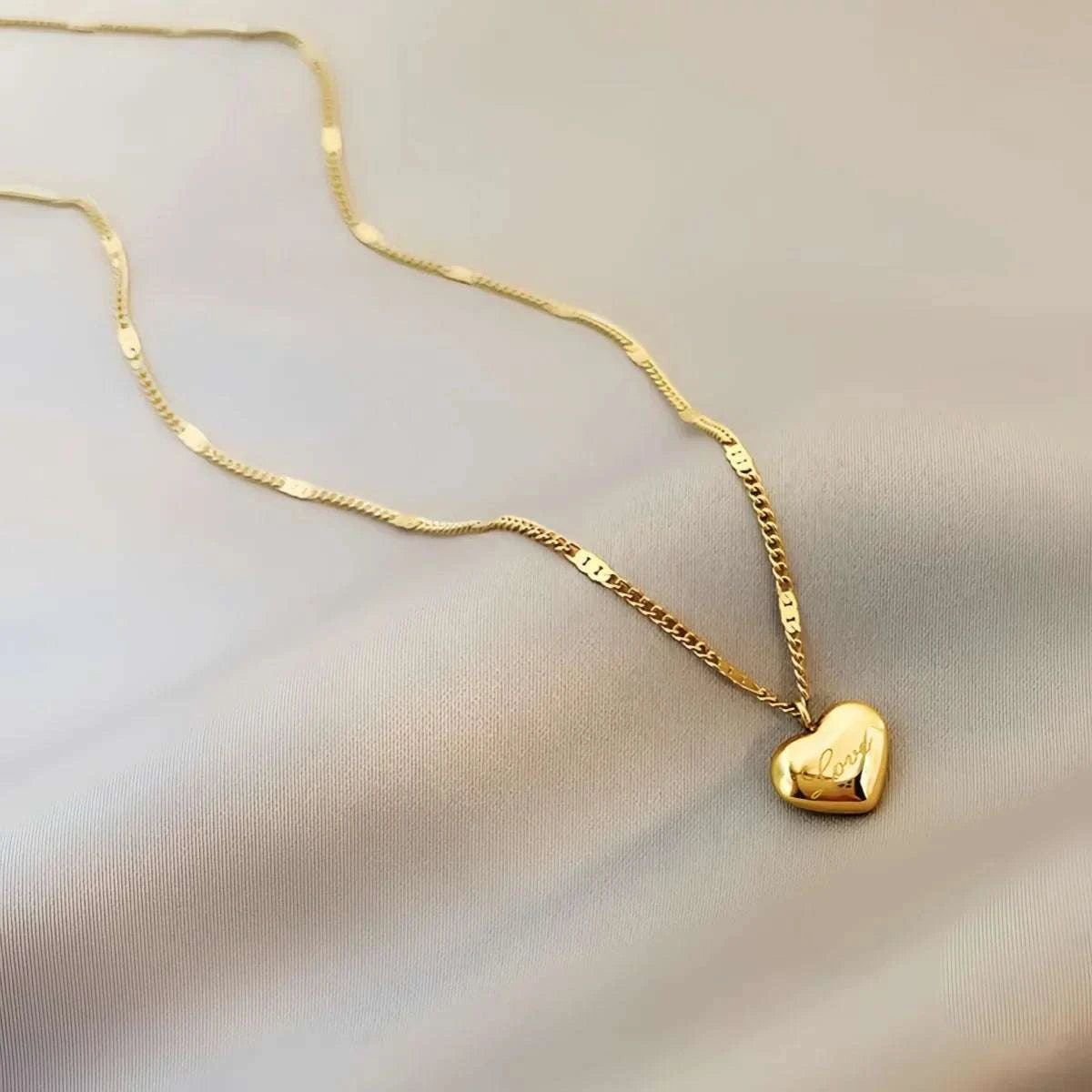 Gold Pendant Necklace for Women