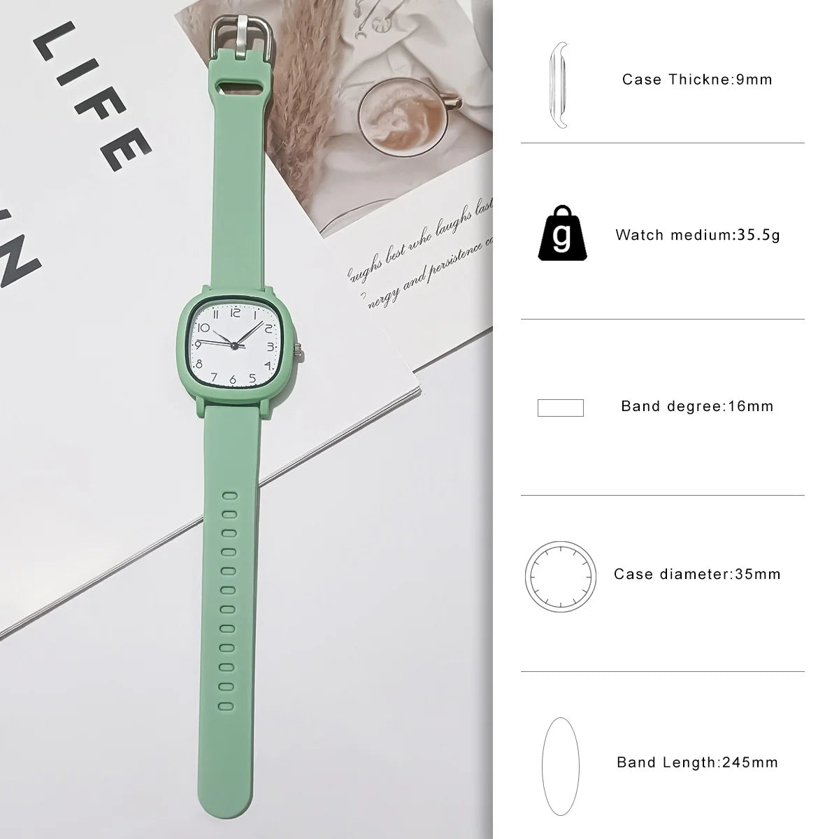 Fashion Brand Bear Watch - Casual Ladies Silicone Design