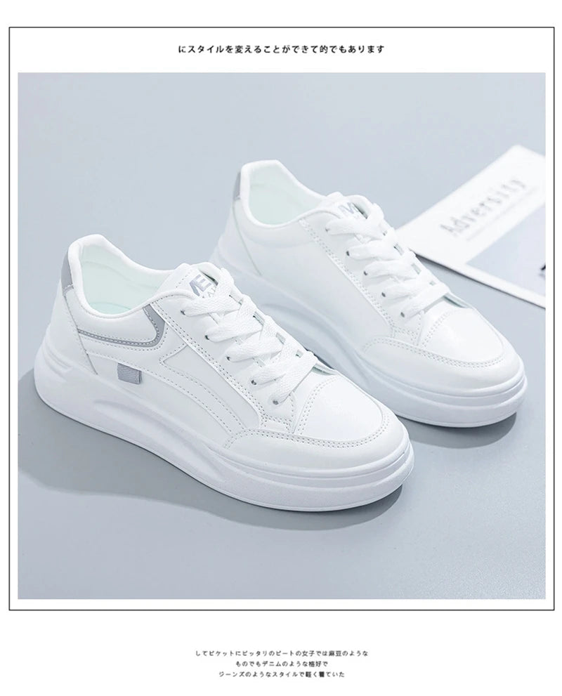 Women's Breathable Thick Sole Platform Sneakers