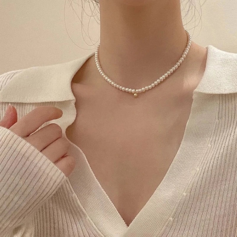 Tassel Necklace for Women Golden Silver Color Triangle Pendant